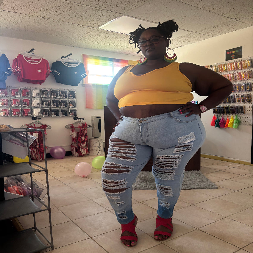 Shattered Jeans