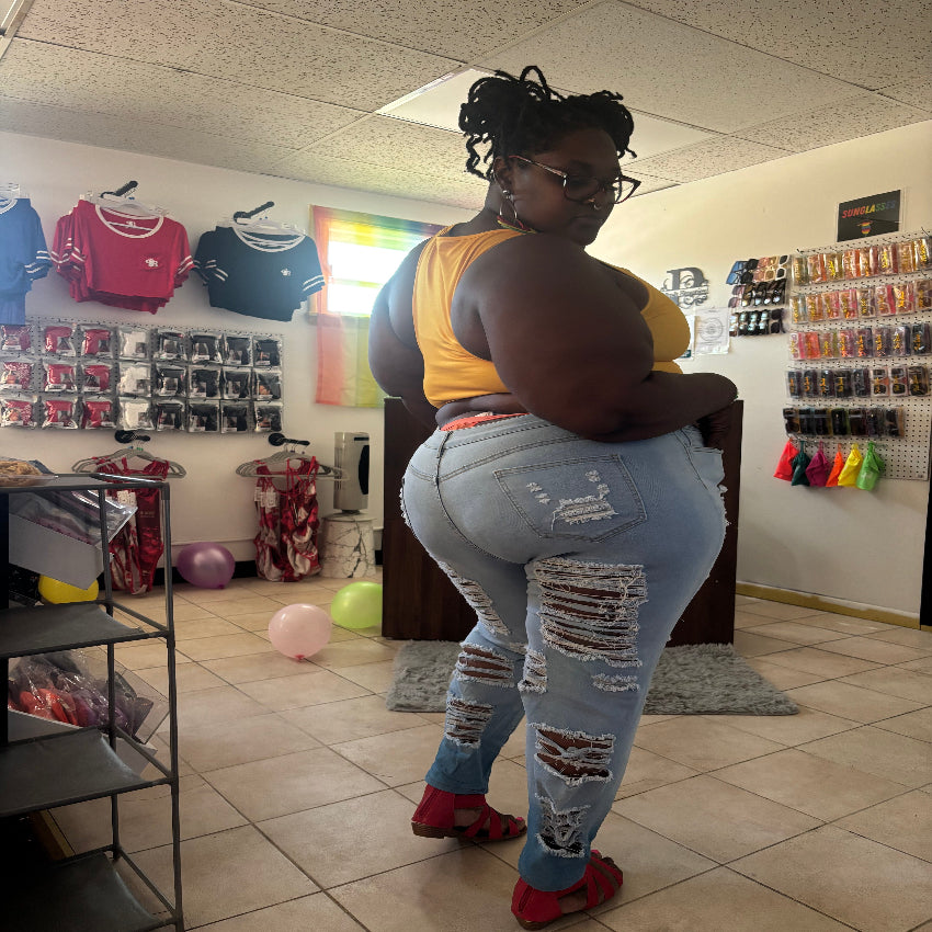 Shattered Jeans