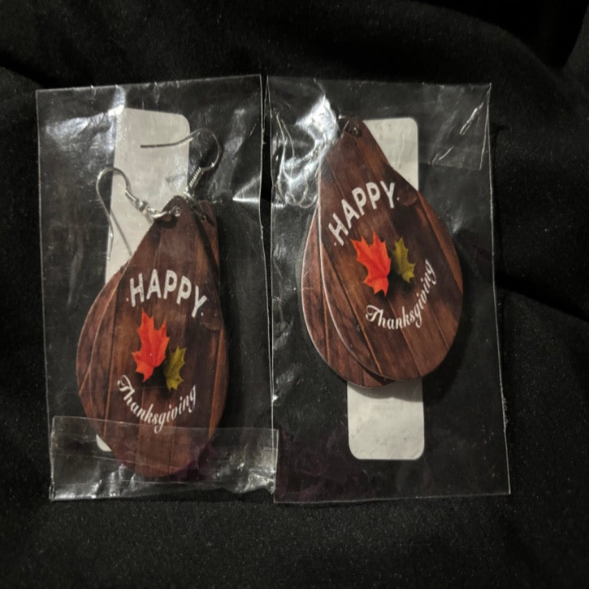 Thanksgiving Circle Earrings