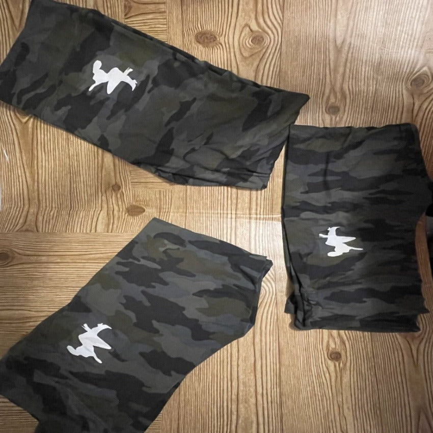 Green Camo Leggings