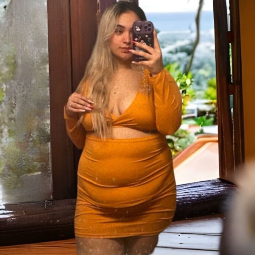 Peekaboo Mini Dress
